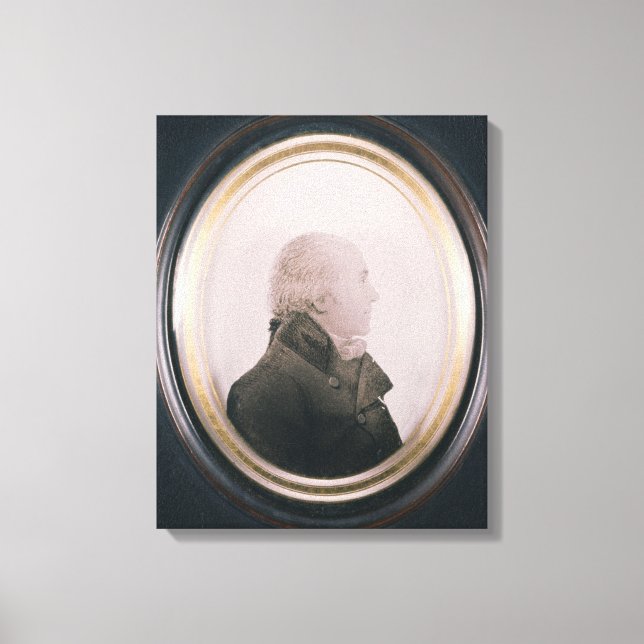 Toile Silhouette du major Lewis Peint sur Convex (Recto)