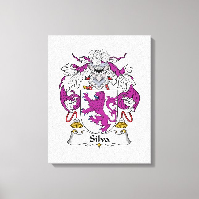 Toile Silva Family Crest (Recto)