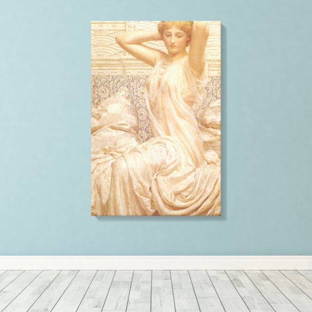 Toile Silver par Albert Joseph Moore, Fine Art victorien (Insitu (Plancher de Bois))