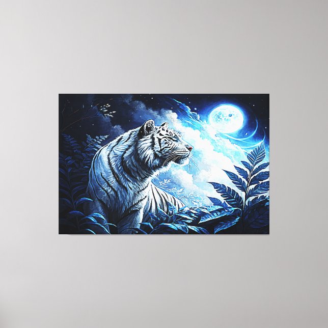 TOILE SILVER TIGER (Recto)