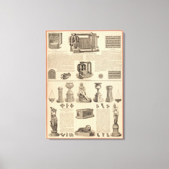 Toile Simonds Manufacturing Company Stewart (Recto)