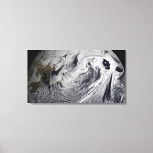 Toile Simulation de nuage d'un seul jour 4