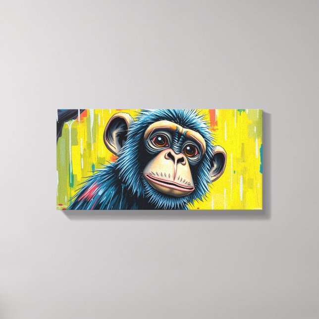 Toile Singe Amusant (Recto)