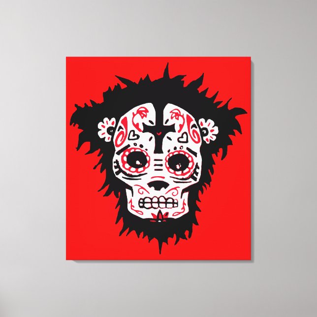 Toile singe de los muertos (Recto)
