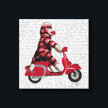 Toile Singe de queue sur cyclomoteur<br><div class="desc">Children's</div>