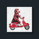 Toile Singe de queue sur cyclomoteur<br><div class="desc">Children's</div>