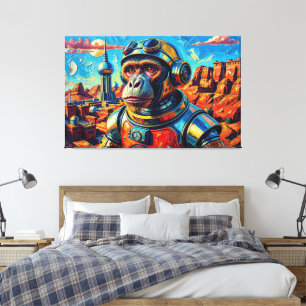 TOILE SINGE SPATIAL-7
