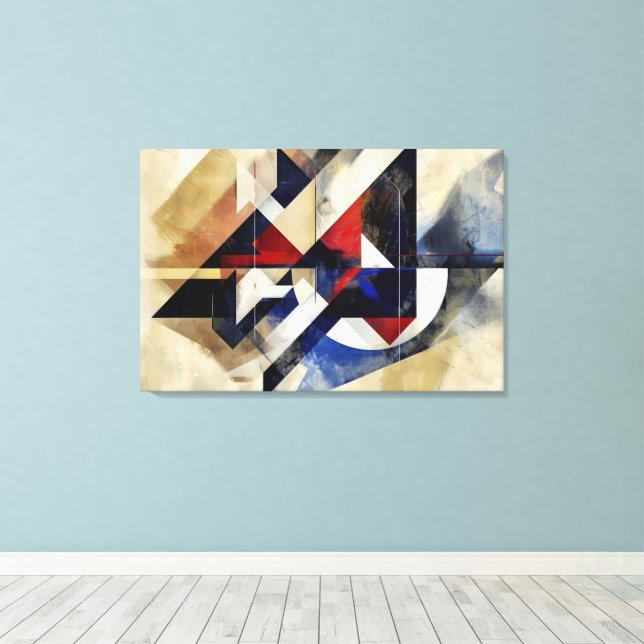 Toile Singular Abstraction (Insitu (Plancher de Bois))