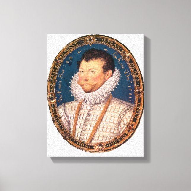 Toile Sir Francis Drake, 1581 (Recto)
