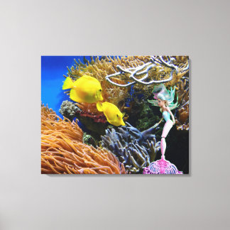 Toile Sirène De Famille Mondiale.