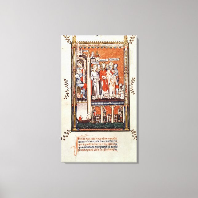 Toile Sisinnius montrant les corps d'autres (Recto)