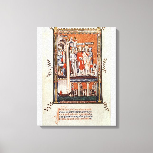 Toile Sisinnius montrant les corps d'autres (Recto)