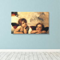 Sistine Madonna Angels par Raphael Sanzio