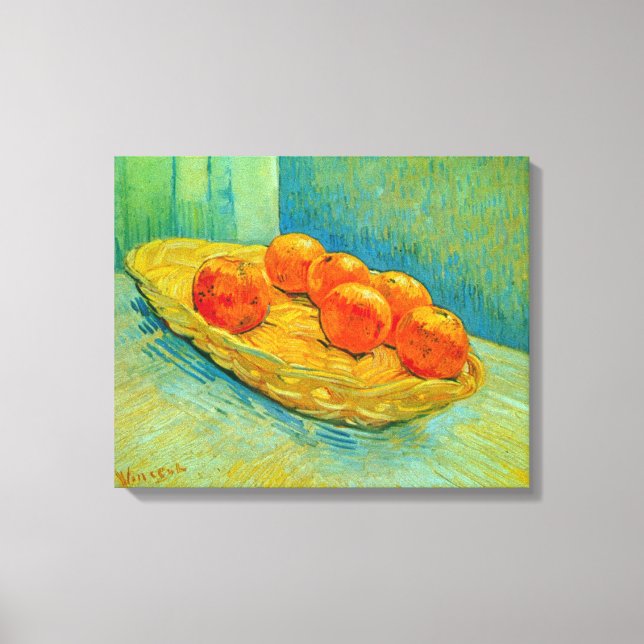 Toile Six Oranges par Vincent van Gogh (Recto)