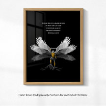 Six Winged Archangel Michael Christian Wall Art
