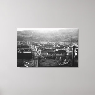 Toile Skagway, vue de l'Alaska de la 5ème photographie