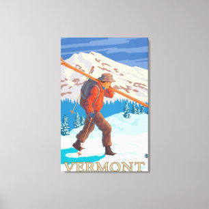 Toile Skis de transport de VermontSkier