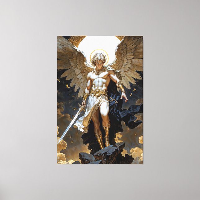 Toile Sky Champion Archangel Michael (Recto)