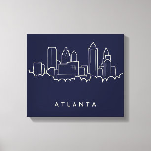 Toile Skyline Atlanta