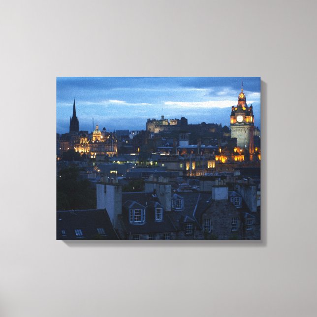 Toile Skyline d'Édimbourg (Recto)