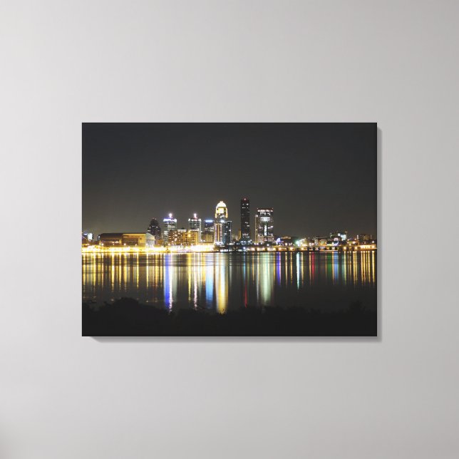 Toile skyline Louisville (Recto)