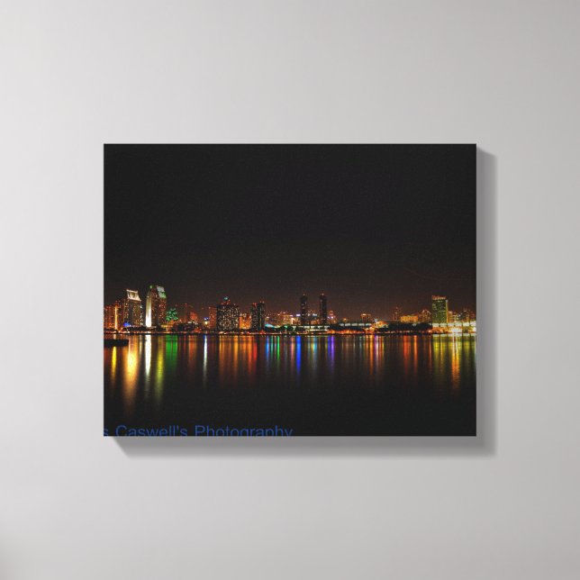 Toile Skyline San Diego (Recto)