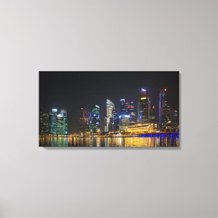 Toile Skyline Singapour pittoresque