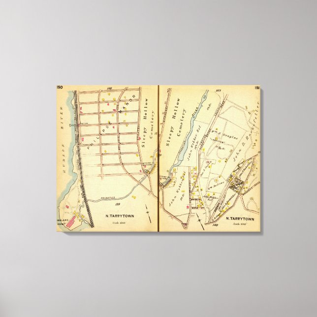 Toile Sleepy Hollow, New York 2 (Recto)