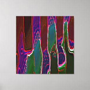 Toile Slime Ken Gage Surréalisme Abstrait