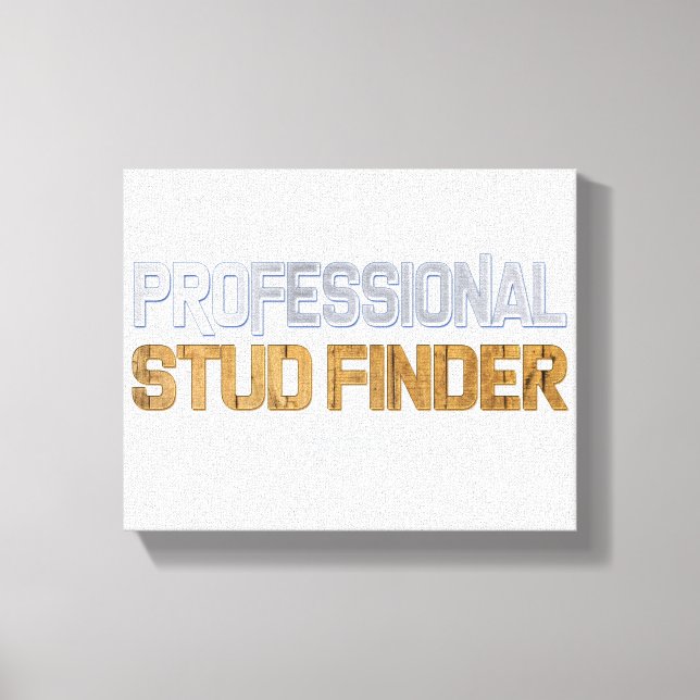 Toile SlipperyJoe's Professional Stud Finder bois 3D ème (Recto)