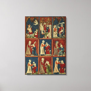 Toile Sloane scènes Médicales et bibliques de 1977