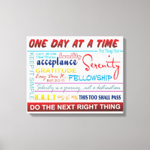 Toile slogans de récupération