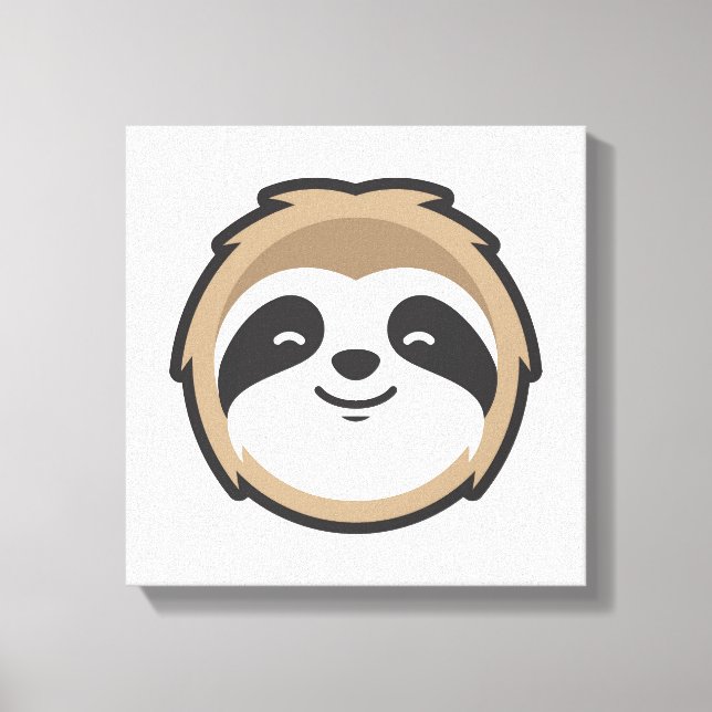 Toile Sloth Mascot (Recto)