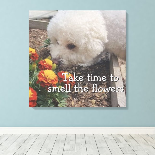 Toile Smell the Flowers  (Insitu (Plancher de Bois))