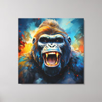 Smiling gorilla