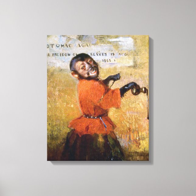 Toile Smiling Monkey (Recto)