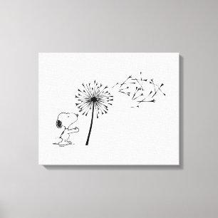 Toile Snoopy Avec Dandelion