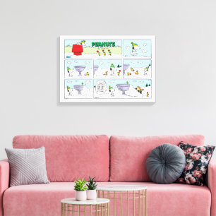 Toile Snoopy & l'équipe