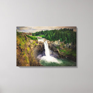 Toile Snoqualmie Falls Washington