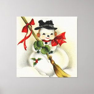 Toile Snowman 001