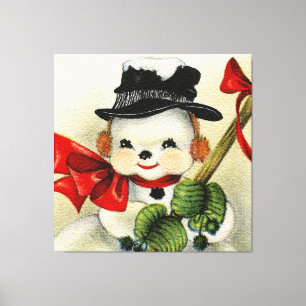 Toile Snowman 004