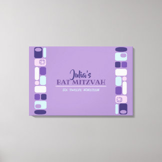 Toile SO MOD Bat mitzvah Carte d'accès
