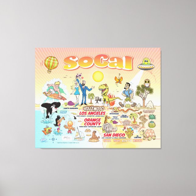 Toile SoCal (Recto)