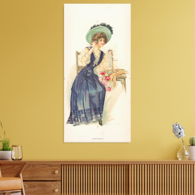 Toile  Society maid, no. 4 (Insitu(Salon))