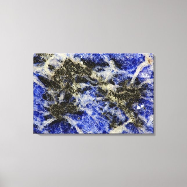 Toile Sodalite bleue (Recto)