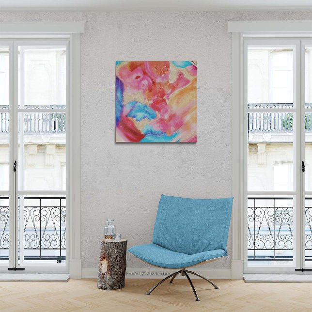 Toile SOFT AS STONE Abstrait panneau de mur (Créateur téléchargé)