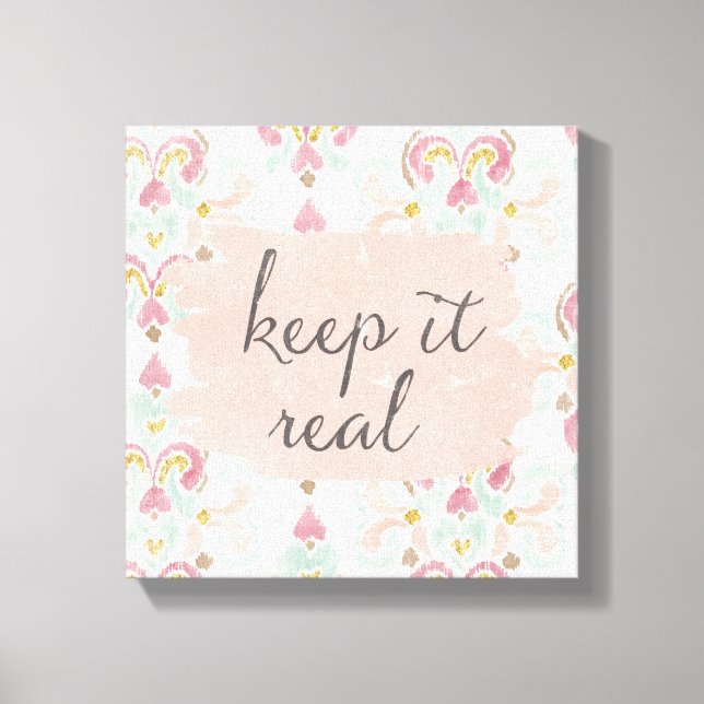 Toile Soft deco III | Keep It Real (Recto)