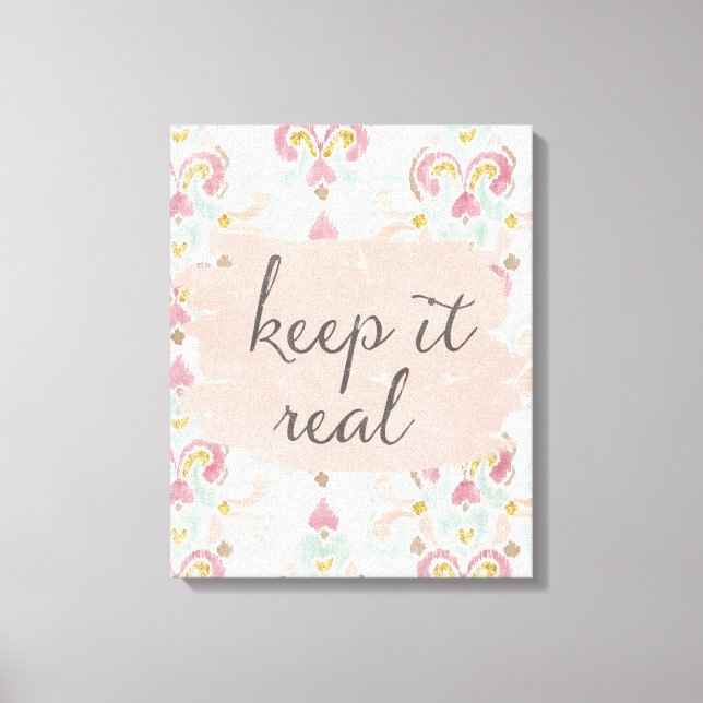 Toile Soft deco III | Keep It Real (Recto)