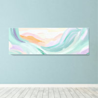 Soft Pastel Abstrait Wall Art
