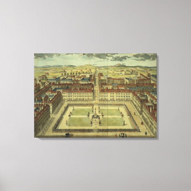 Toile Soho ou King's Square, pour l'enquête de Stow (Recto)